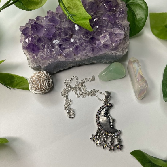 handmade Jewelry - Handmade Moon Necklace